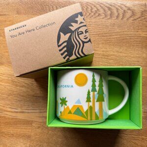 Starbucks You Are Here Collection California Mug NIB